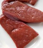 Салат из печени с соленым огурцом
