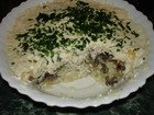 Салат "Грибы под снегом"