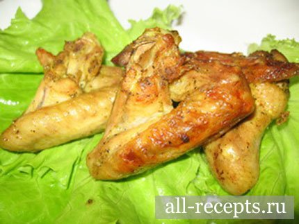 Куриные крылышки