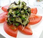 Салат с баклажанами