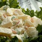 Сливочный салат с картофелем