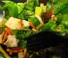 Салат куриный с виноградом