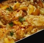 Курица, запеченная со сметаной