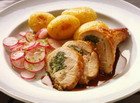 Филе индейки с начинкой