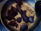 Куриные потроха в сметане