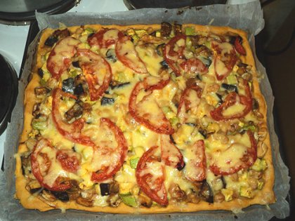 Пицца - вкусно и сытно!