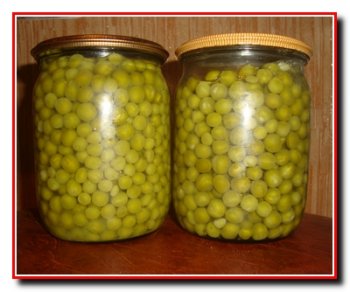 Консервированный горошек